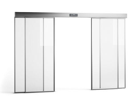 درب اتوماتیک شیشه ای اسلایدینگ (کشویی)