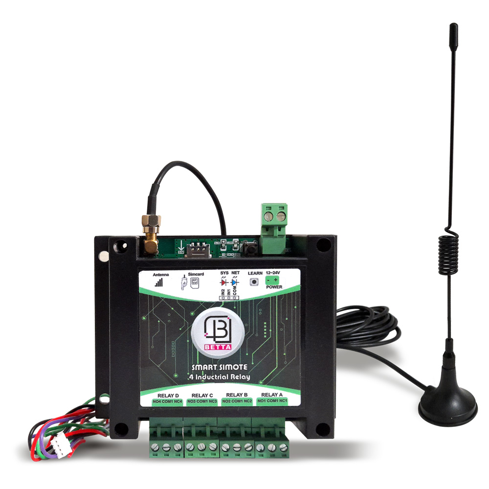 ریسیور صنعتی چهار رله سیموت